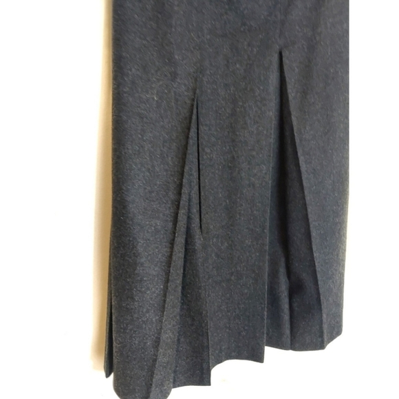 CHRISTA MODEN Austrian Grey Wool Walking Skirt 6 - Picture 3 of 7